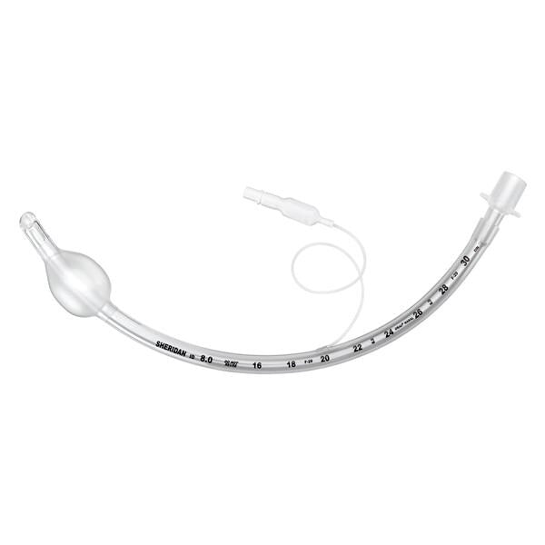 Hudson Respiratory Care Tube Endotracheal Sheridan HVT Cuffed 10/Ca - 5-10315