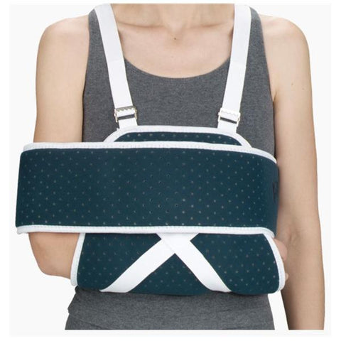 Deroyal Industries Inc Sling & Swathe Immobilizer Shoulder Foam 13x19" Pouch Navy Blue Each - 4442-00