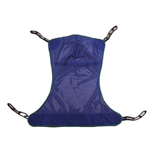 Invacare Sling Patient Lift Reliant Full Body Poly Msh 60.5x45.5" Navy Size Large Each - R111