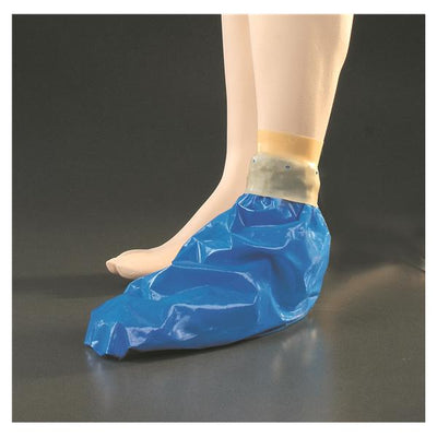 Trademark Corp Cover Cast & Bandage ShowerSafe Waterproof 10x20" Foot/Ankle Blue Universal Each - 4420