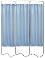 Omnimed 3 Section Medical Privacy Screen Curtains