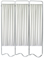 Omnimed 3 Section Medical Privacy Screen Curtains