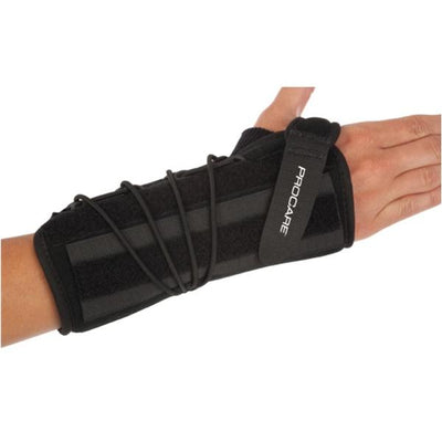 DJO, Inc Brace Quick-Fit II Adult Wrist Nyl/Fm Black Size 8" X-Large Right/Universal Each - 79-87561