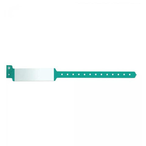 Precision Dynamics Corp. Wristband Identification Sentry SuperBand Polyester Light Green Adult 500/Box - 5040-15-PDM