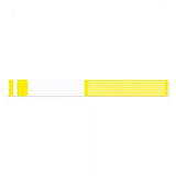 Precision Dynamics Corp. Wristband Identification Short Stay Tyvek Yellow Adult 1000/Bx - 3000-14-PDR