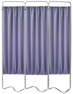 Omnimed 3 Section Medical Privacy Screen Curtains