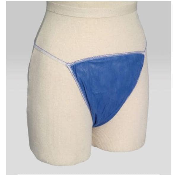 Tidi Products LLC Briefs Bikini Dark Blue One Size 200/Case - 960350