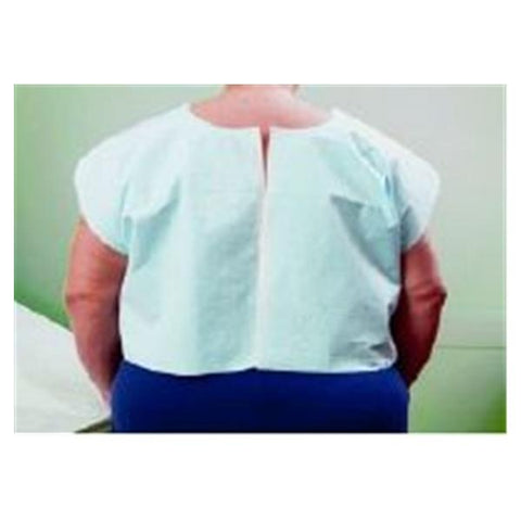 Tidi Products LLC Cape Patient 32 in x 21 in Blue 100/Ca - 910517