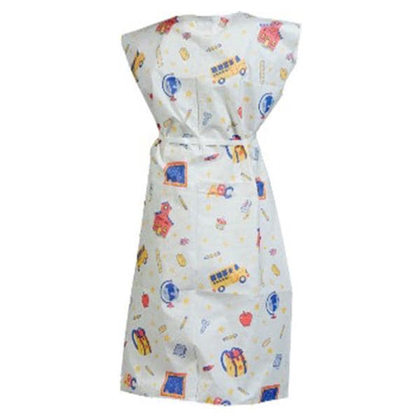 Tidi Products LLC Gown Patient 21 in x 36 in Schooltime 50/Ca - 981836