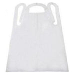 Tidi Products LLC Apronette Polyester FoodCare Unisex White 28 in x 46 in Latex Free Adult 500/Ca - 10419
