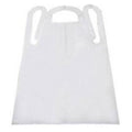 Tidi Products LLC Apron Polyester Taffeta FoodCare Unisex White 28 in x 46 in Adult 500/Ca - 10418
