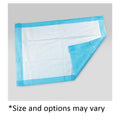 Tidi Products LLC Underpad Unisex Small 22x36" High Blue 150/Case - 16662
