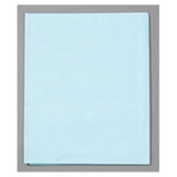 Tidi Products LLC Drape Sheet Patient 40 in x 48 in Teal 2 Ply Tissue / Poly 100/Ca - 9188321