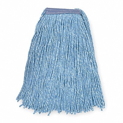 Clamp Quick Change Side-Gate Cotton String Wet Mop Head Blue