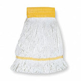 Clamp Quick Change Side-Gate Cotton String Wet Mop Head White