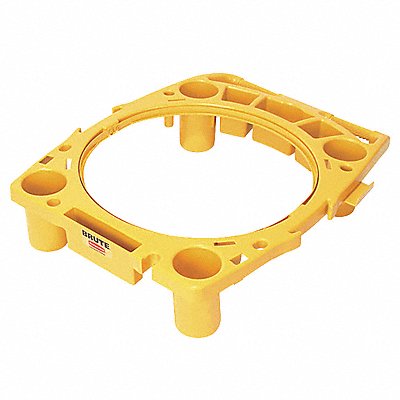 Yellow Plastic Rim Caddy 1 EA