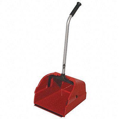 Plastic Long Handled Dust Pan Overall Length 13-3/4 Overall Width 13-3/4