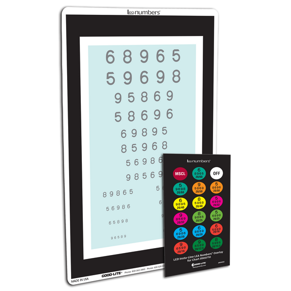LEA NUMBERS® INSTA-LINE CHART