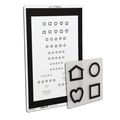 LEA SYMBOLS® COMBINATION DISTANCE AND NEAR CHART