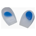 Deroyal Industries Inc Cup Blue Spot U-Shape Heel Silicone Blue Size Medium 1/Pr - HC2000-12