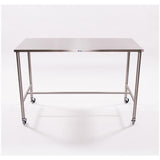 Blickman Industries Table Instrument Howard 48x28x34 4 1.25" Diameter Legs 3" Casters Each - 117835000