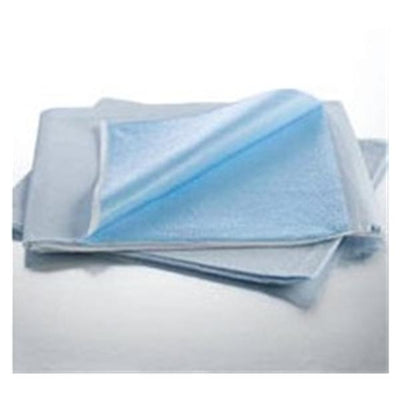 Graham Medical Sheet Bed 40 in x 90 in White / Blue 50/Ca - 70323N