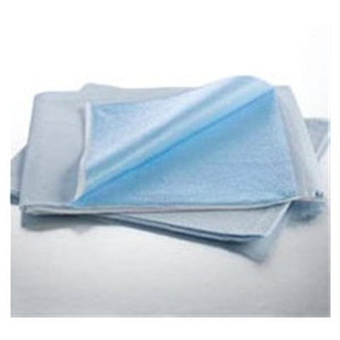 Graham Medical Sheet Bed 40 in x 90 in White / Blue 50/Ca - 70323N