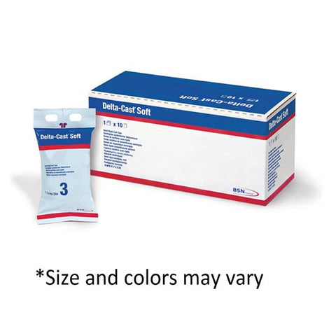 BSN Medical, Inc Tape Casting Delta-Cast Polyester 2"x4yd Roll Semi-Rigid LF White 10/Bx - 7270812
