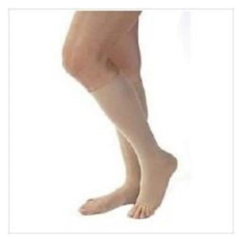 BSN Medical, Inc Stocking Compression Opaque Knee High Open Toe Medium Natural Pair - 115481