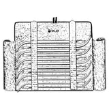 Sklar Instruments Sound Urethral Van Buren 11" 8-30Fr Curved Stainless Steel Each - 85-1075