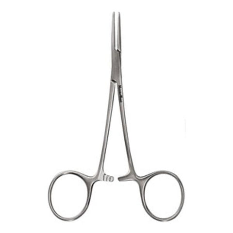 Miltex Forcep Hemostatic Halsted Mosquito Meister-Hand 5" Serrated Curved SS Each - Integra Miltex - MH7-4