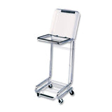 Brewer Custom Products Hamper Laundry Steel Square 37-3/4x18-5/8x19-1/2" Silver Each - 11410