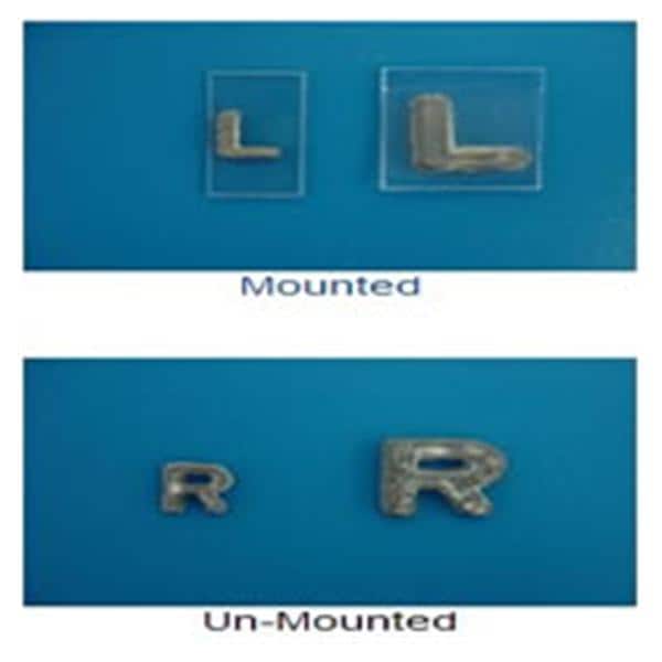 Wolf X Marker Letter "R" Elite For X-Ray Cassette Right 1/2" Each - Ray - 50136