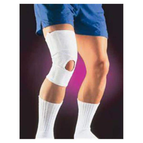 Scott Specialties Inc Support Sleeve Knee Elastic/Spandex Beige Size Large Right Each - 0129-03 RT LG
