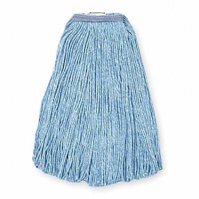 Clamp Quick Change Side-Gate Cotton String Wet Mop Head Blue