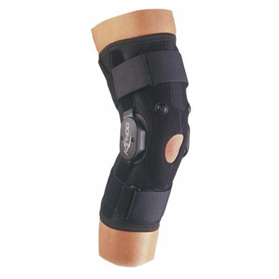 DJO, Inc Support Wraparound DonJoy Adult Knee Drytex Black Size Large Universal Each - 11-0855-4-06000