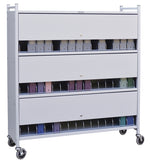 Omnimed Privacy Style Chart Rack (30-60 Binder Capacity)