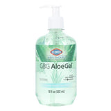 Healthlink Sanitizer Hand Gel GBG AloeGel 65% Ethyl Alcohol 18 oz Pump Bottle Each, 12 Each/CA - HCH 32375