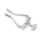 Miltex Retractor Jansen 4-1/4" Standard 3" Spread 3x3 Blunt Prong Stainless Steel Each - Integra Miltex - 11-2
