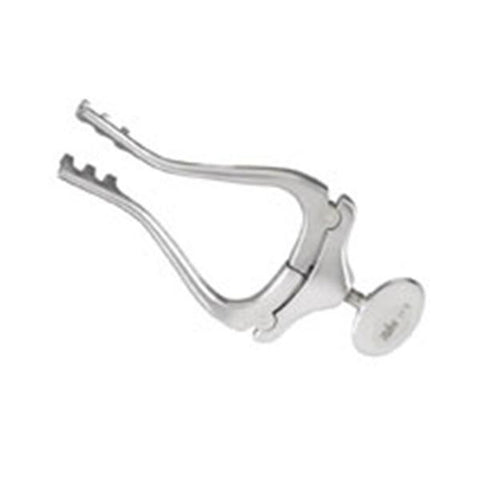 Miltex Retractor Jansen 4-1/4" Standard 3" Spread 3x3 Blunt Prong Stainless Steel Each - Integra Miltex - 11-2