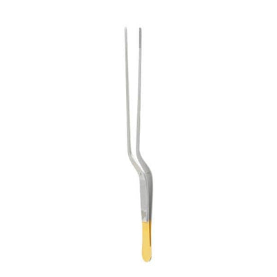 Miltex Forcep Dressing Adson 8-1/4" Cross Serrated Tungsten Carbide Each - Integra Miltex - 6-198TC