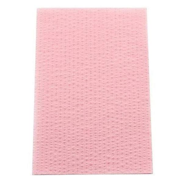 Crosstex International Towel Patient Professional 19 in x 13 in Dusty Rose 3 Ply Tissue 500/Ca - WTXDR