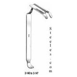 Miltex Retractor Tongue 1-1/4x3-1/2" Left/#4 Stainless Steel Each - Integra Miltex - 2-142