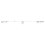 Smiths Medical ASD, Inc IV Extension Set Medex 7 Dtchbl Inj M/F LL Adptr Primary Infusion 50/Ca - MX448L