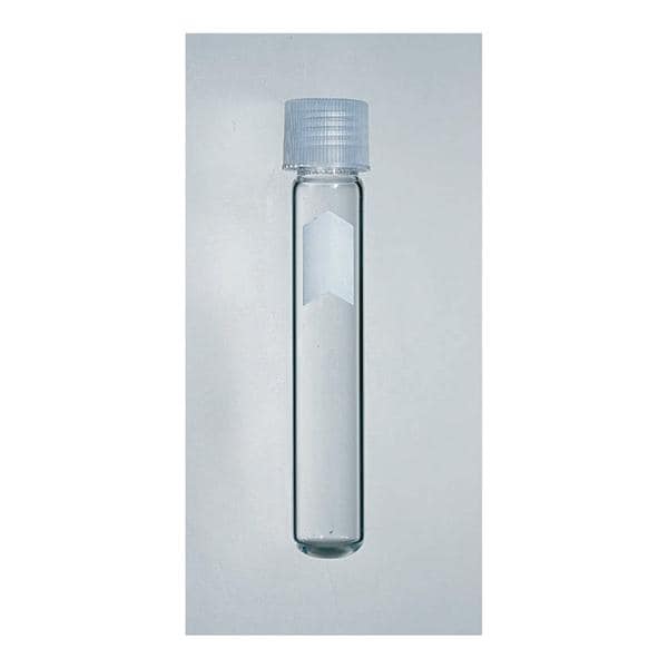 Fisher Scientific Co. Fisherbrand Culture Tube Borosilicate Glass 16mL 16x125mm Rnd Btm NS Try 1000/Ca - 1496226G