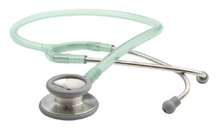 ADC American Diagnostic Corp Adscope 603 Classic Stethoscope Sea Glass 1-Tube 22 Inch Tube Double Sided Chestpiece
