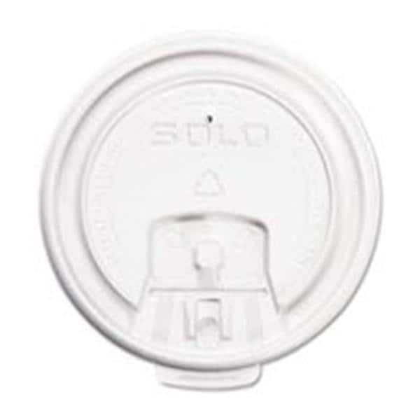Imperial Bag & Paper Inc Lid Liftback SOLO Plastic 8 oz White 100/Package, 10 PK/CA - LB3081