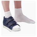Deroyal Industries Inc Shoe Post-Op Aegis Canvas Navy Rubber Sole Women 6.5-8 Medium 1/EA - 2044-08