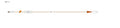 CODAN Orange Stripe MiniBore Extension Set, female luer-lock