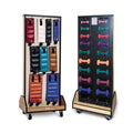 Hausmann Industries Rack Weight/Dumbbell 3" Swivel Casters 18x24x57" With Pegboard Each - 5565
